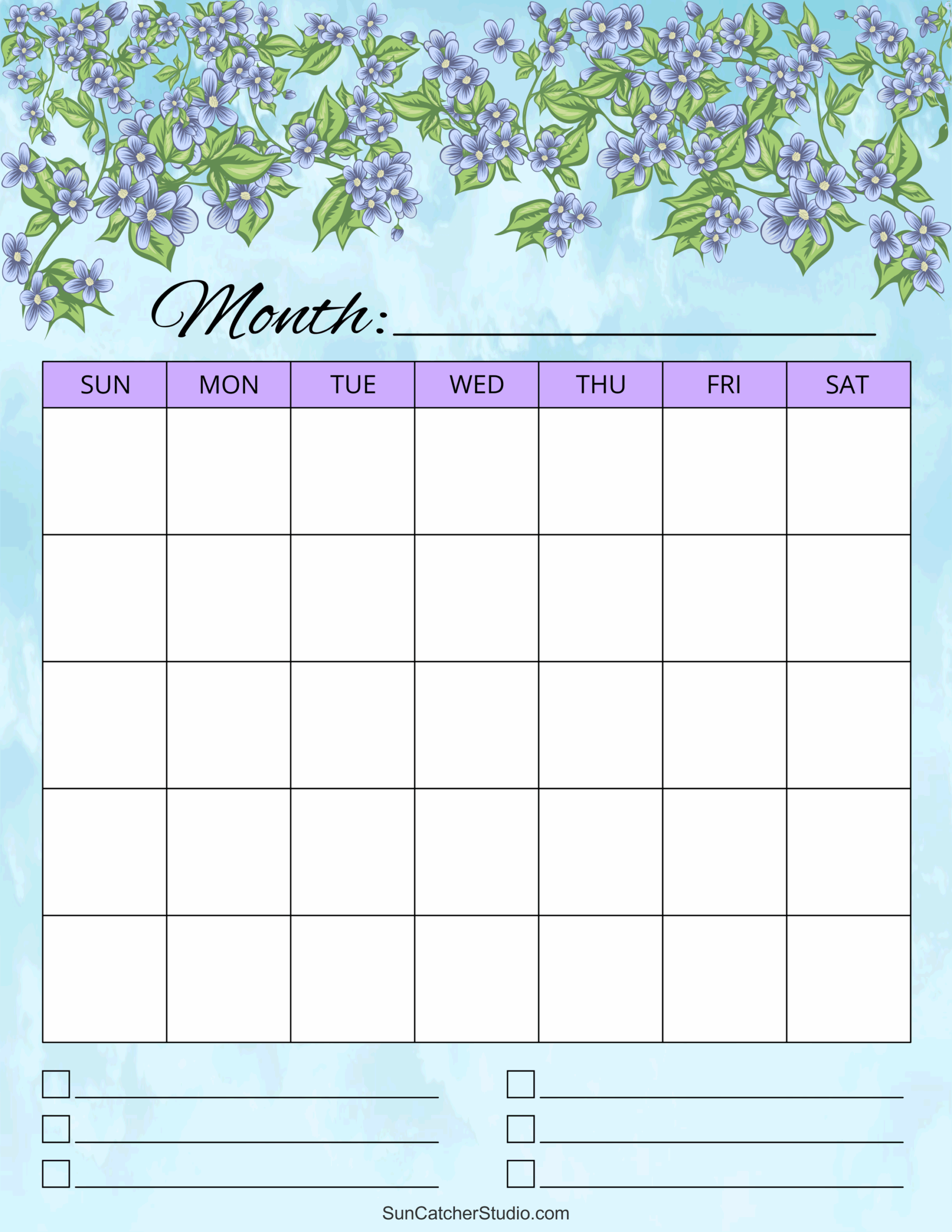 Blank Calendar Templates Free Printable Pages Free Printables Blank Calendar Templates Free Printable Pages Free Printables