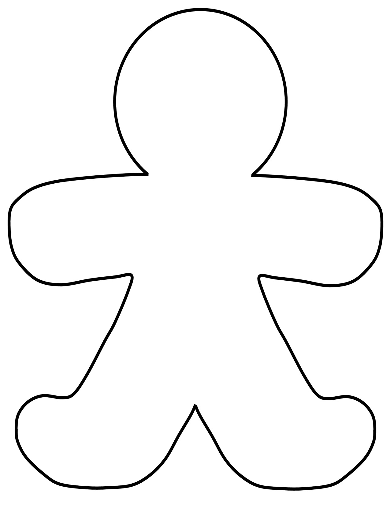 Blank Person Template Printable Blank Person Template Printable