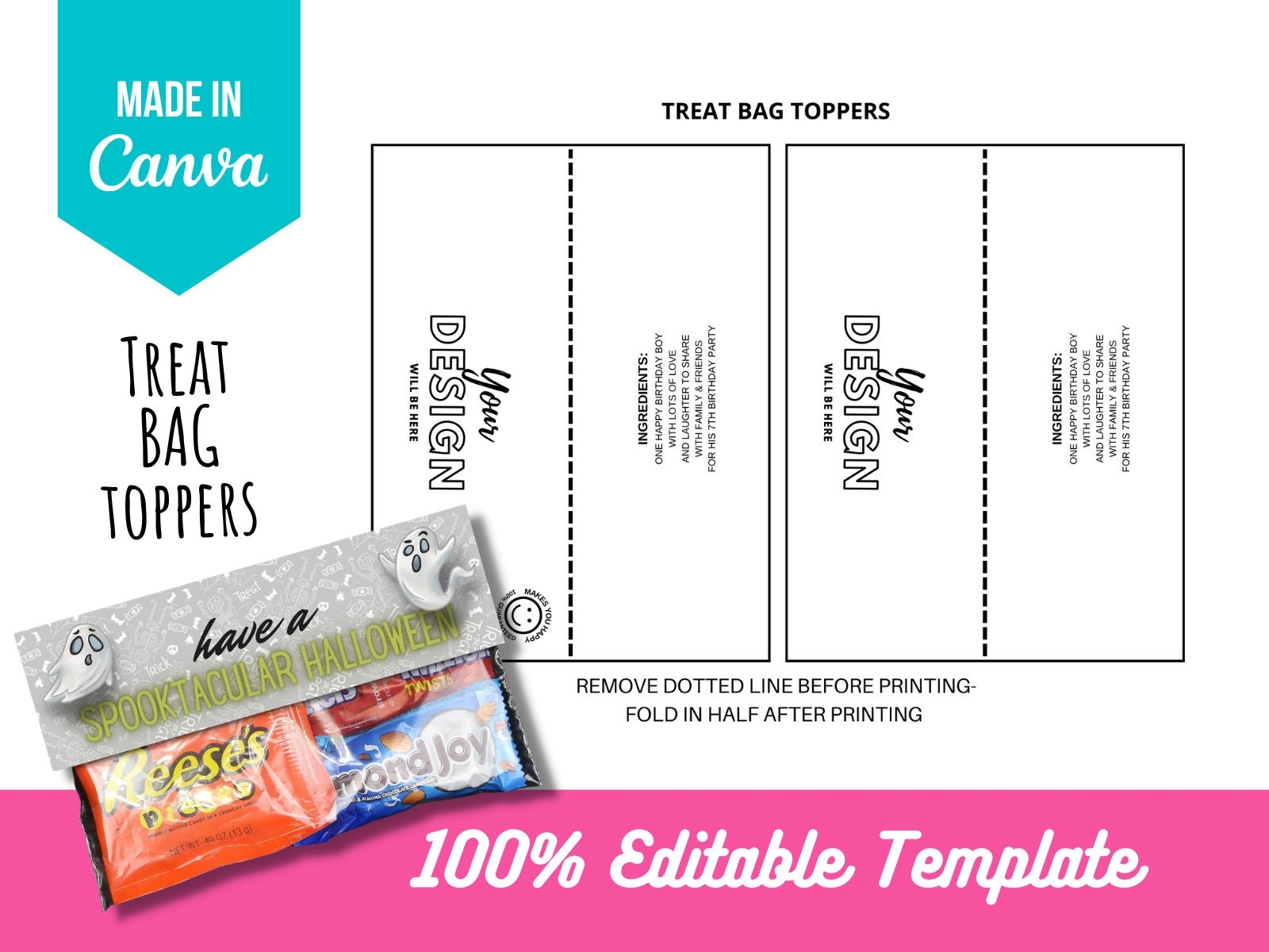 Canva Template Treat Bag Toppers Template For Party Gift Bag Canva Editable Template Digital Item Printable Template Etsy Canva Template Treat Bag Toppers Template For Party Gift Bag Canva Editable Template Digital Item Printable Template Etsy