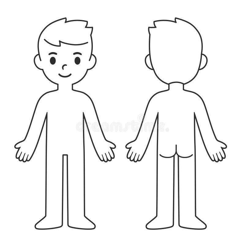 Child Body Template Stock Vector Illustration Of Children 243715541 Child Body Template Stock Vector Illustration Of Children 243715541