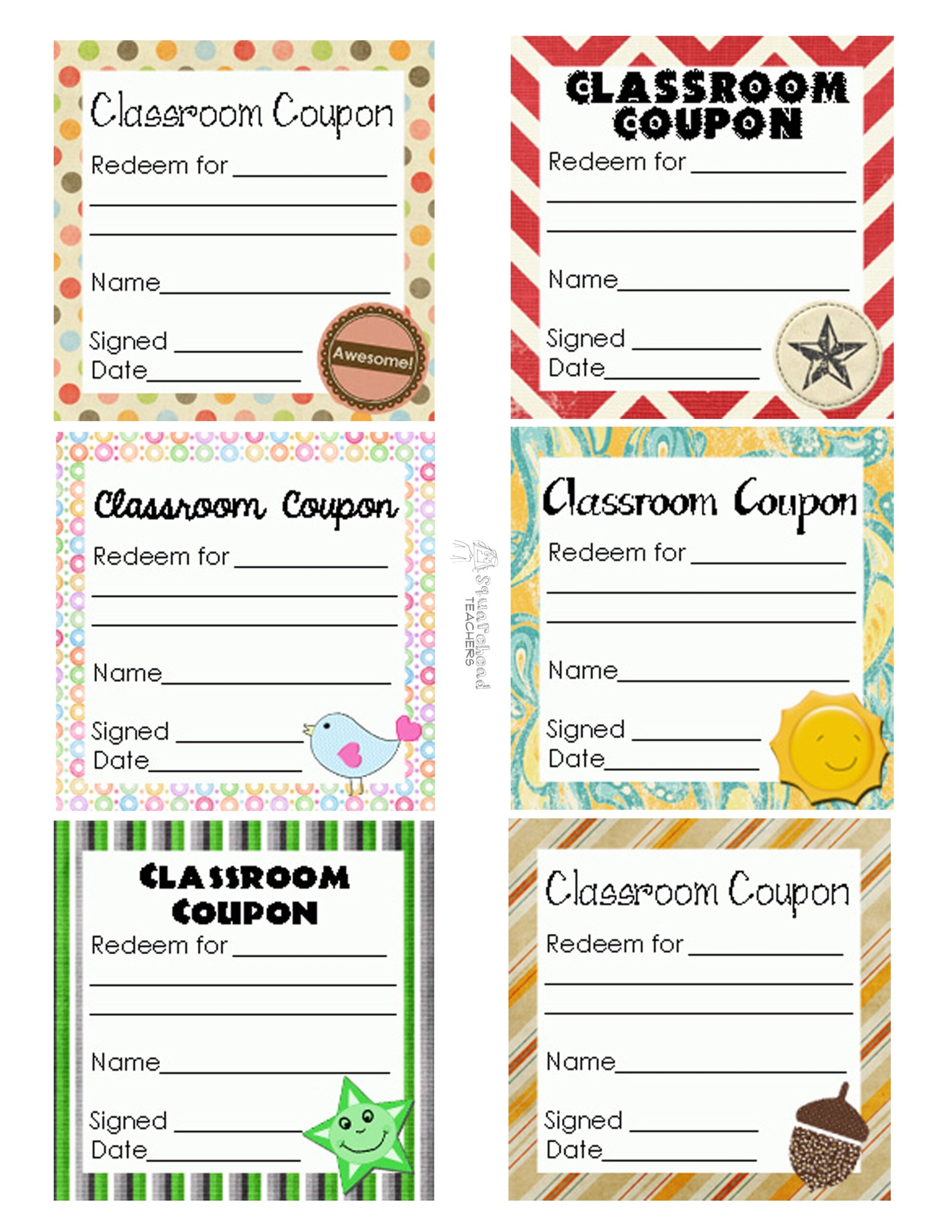 Classroom Coupons UPDATED Squarehead Teachers Classroom Coupons UPDATED Squarehead Teachers