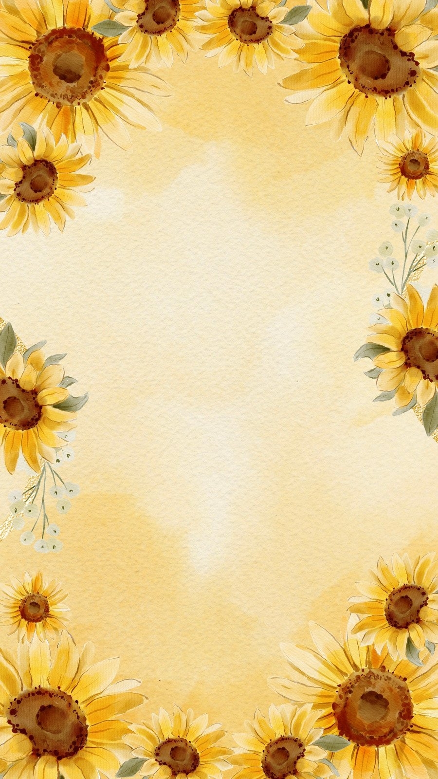 Free And Customizable Sunflower Templates