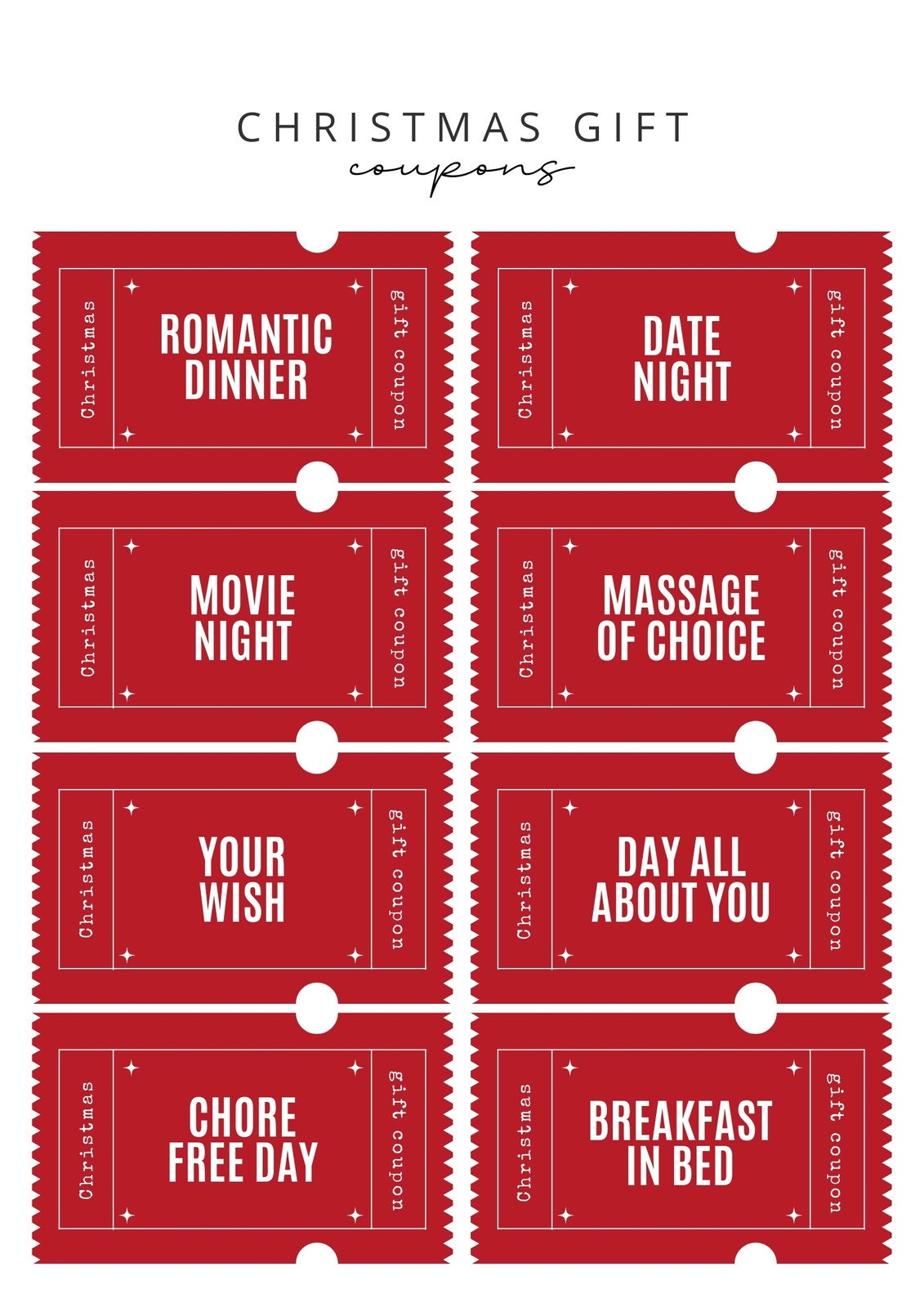 Free And Editable Christmas Coupon Templates Canva