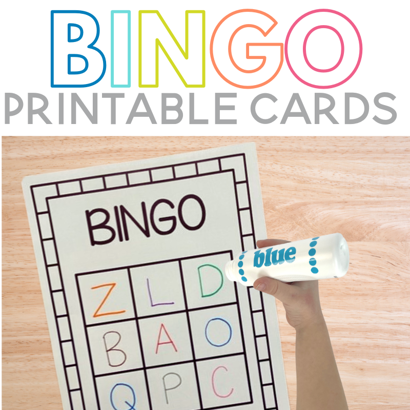 Printable Free Blank Bingo Cards