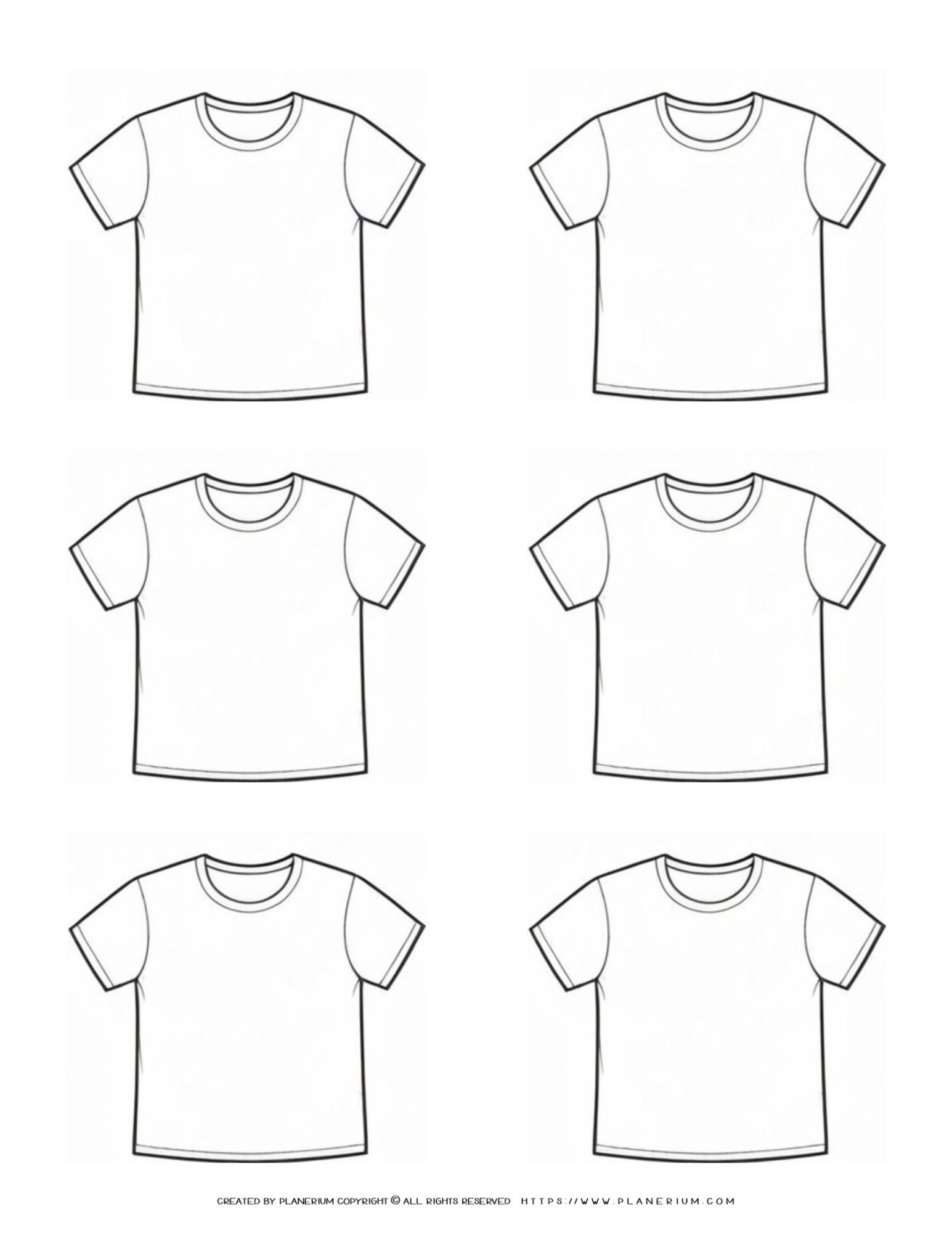 Free Blank T Shirt Templates For Creative Classroom Activities Free Blank T Shirt Templates For Creative Classroom Activities