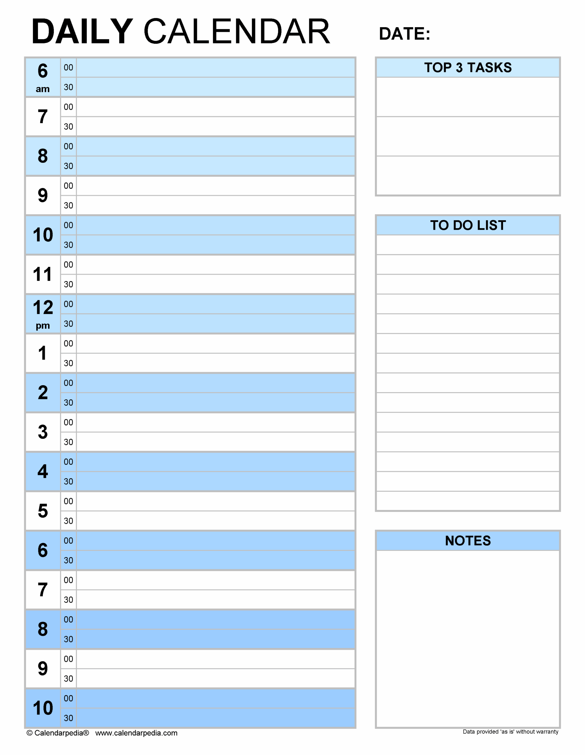Free Daily Calendars In PDF Format 30 Templates Free Daily Calendars In PDF Format 30 Templates
