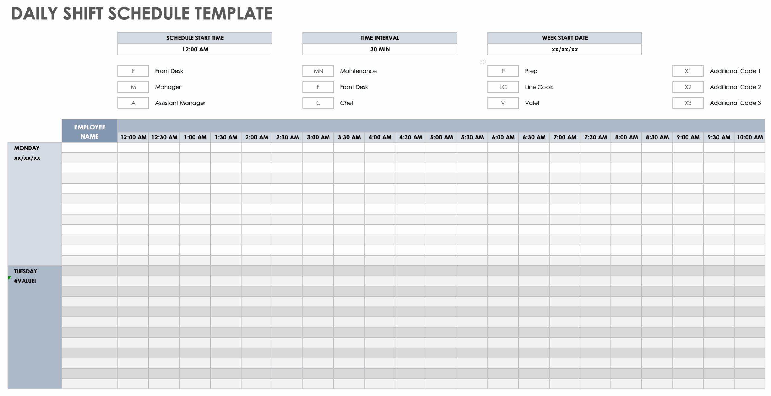Free Printable Blank 30 Day Calendar Free Printable Blank 30 Day Calendar
