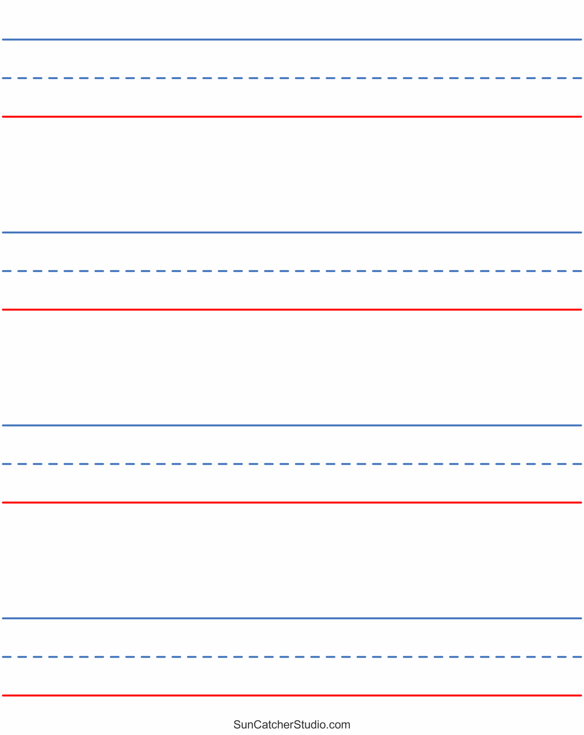 Free Printable Lined Paper Handwriting Notebook Templates  Free Printable Lined Paper Handwriting Notebook Templates