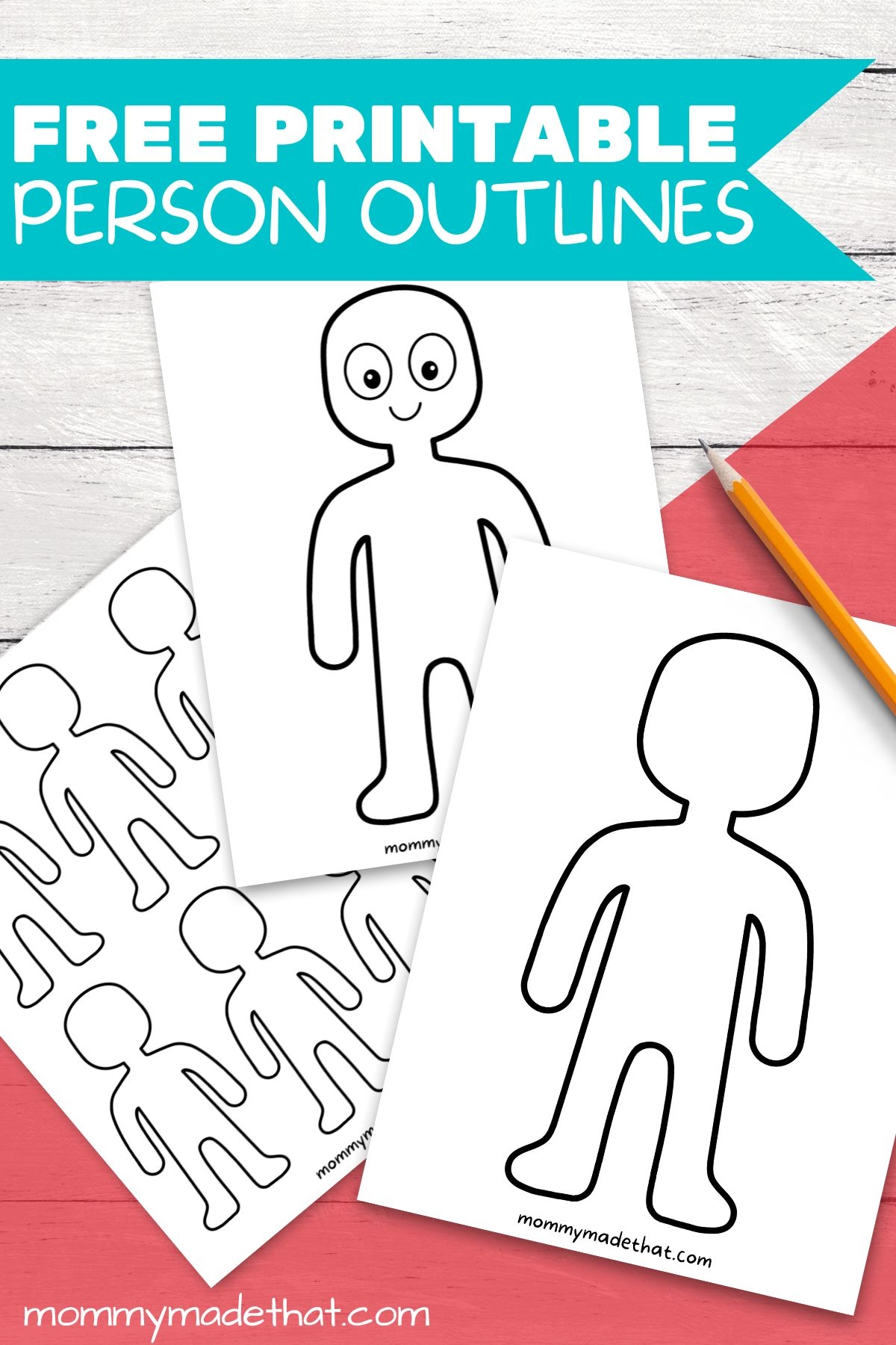 Person Outline And Templates Lots Of Free Printables Person Outline And Templates Lots Of Free Printables