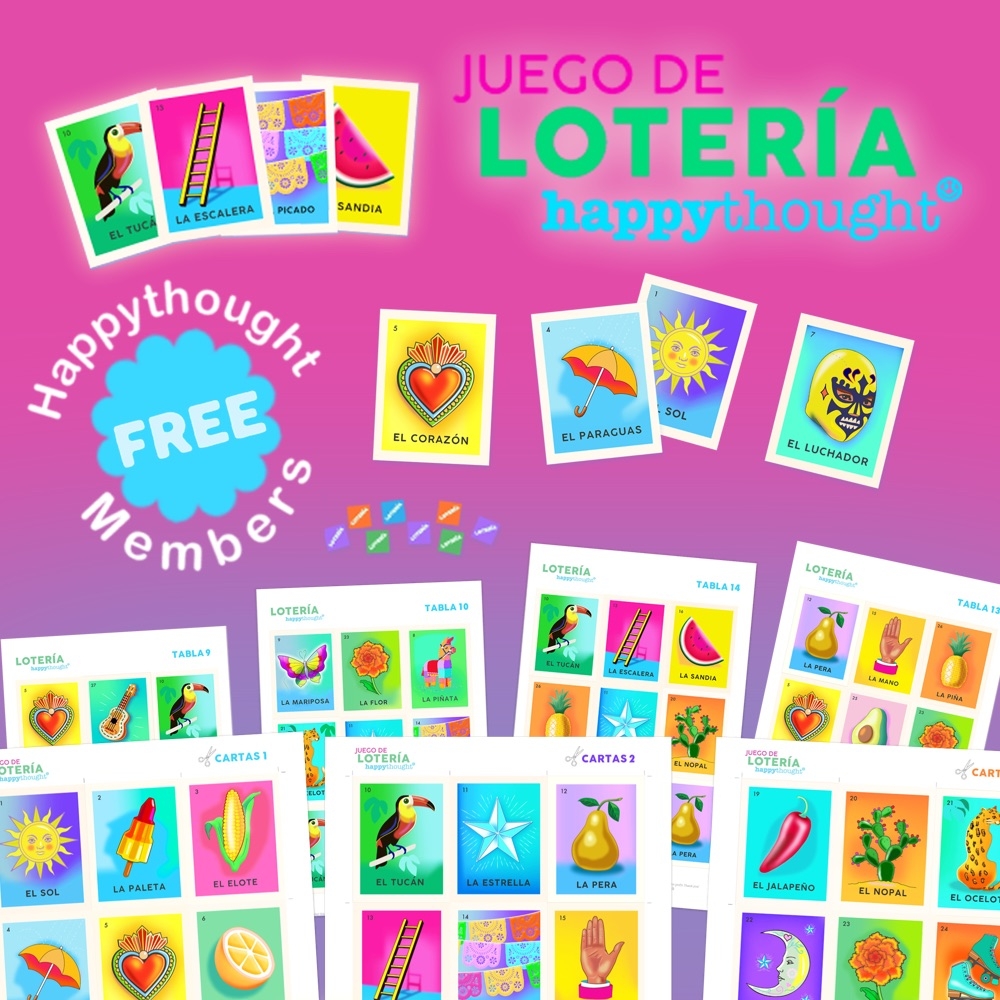 Free Printable Blank Loteria Template