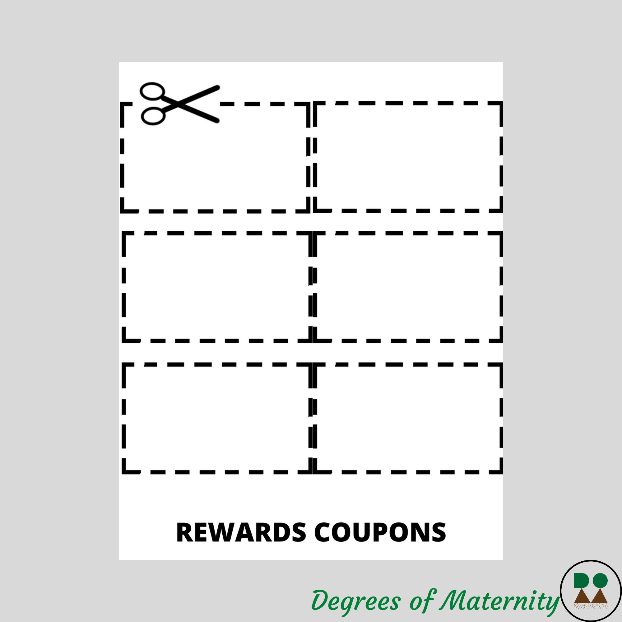 Printable Blank Reward Coupon Template Printable Blank Reward Coupon Template