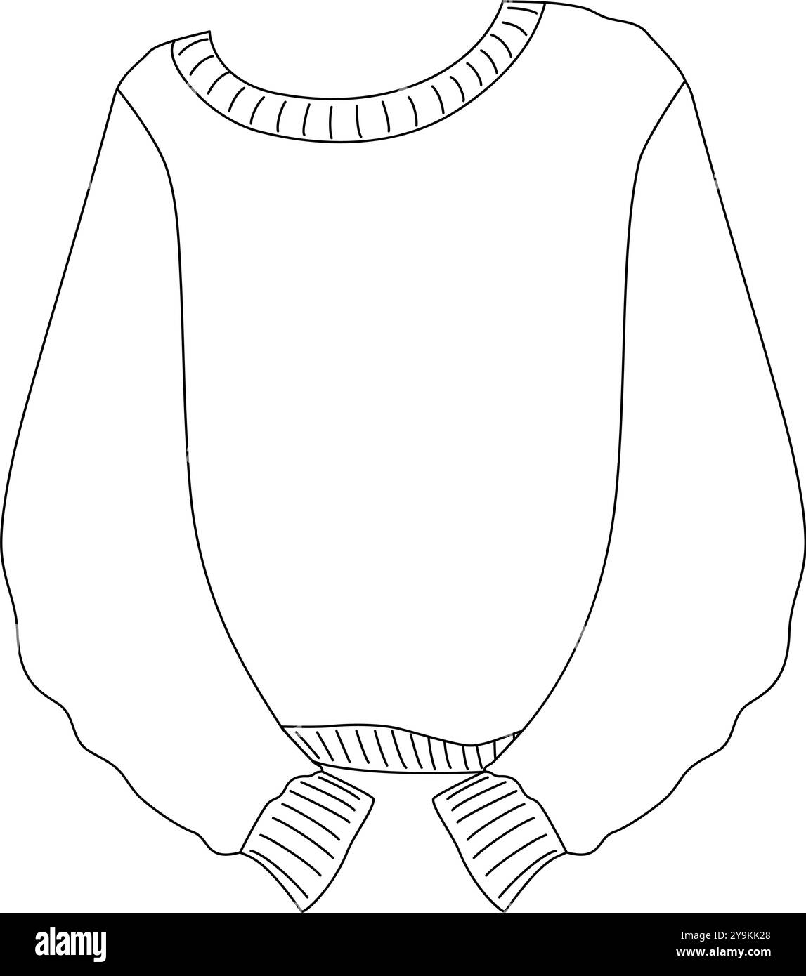 Printable Blank Sweater Template Printable Blank Sweater Template