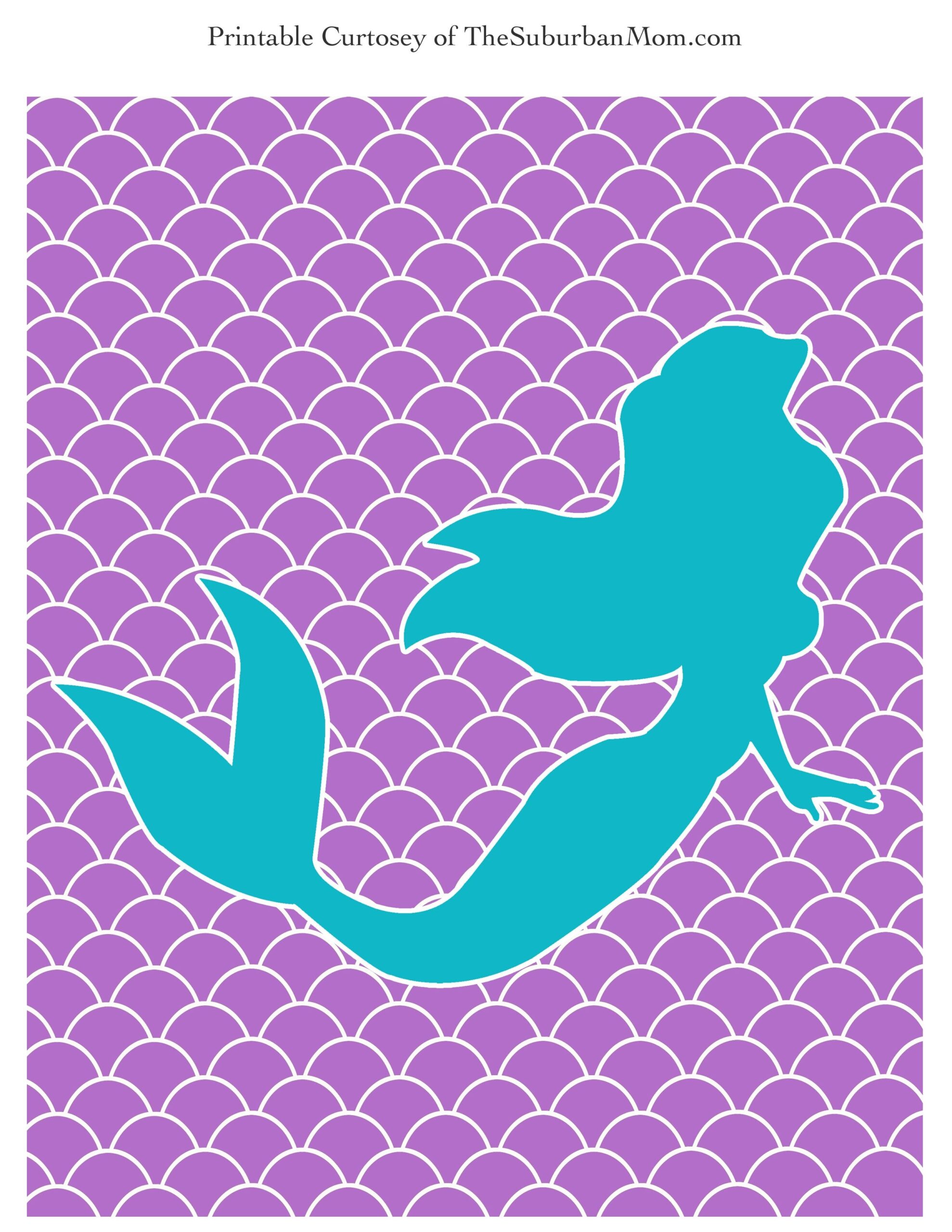 Blank Mermaid Labels Free Printable Blank Mermaid Labels Free Printable
