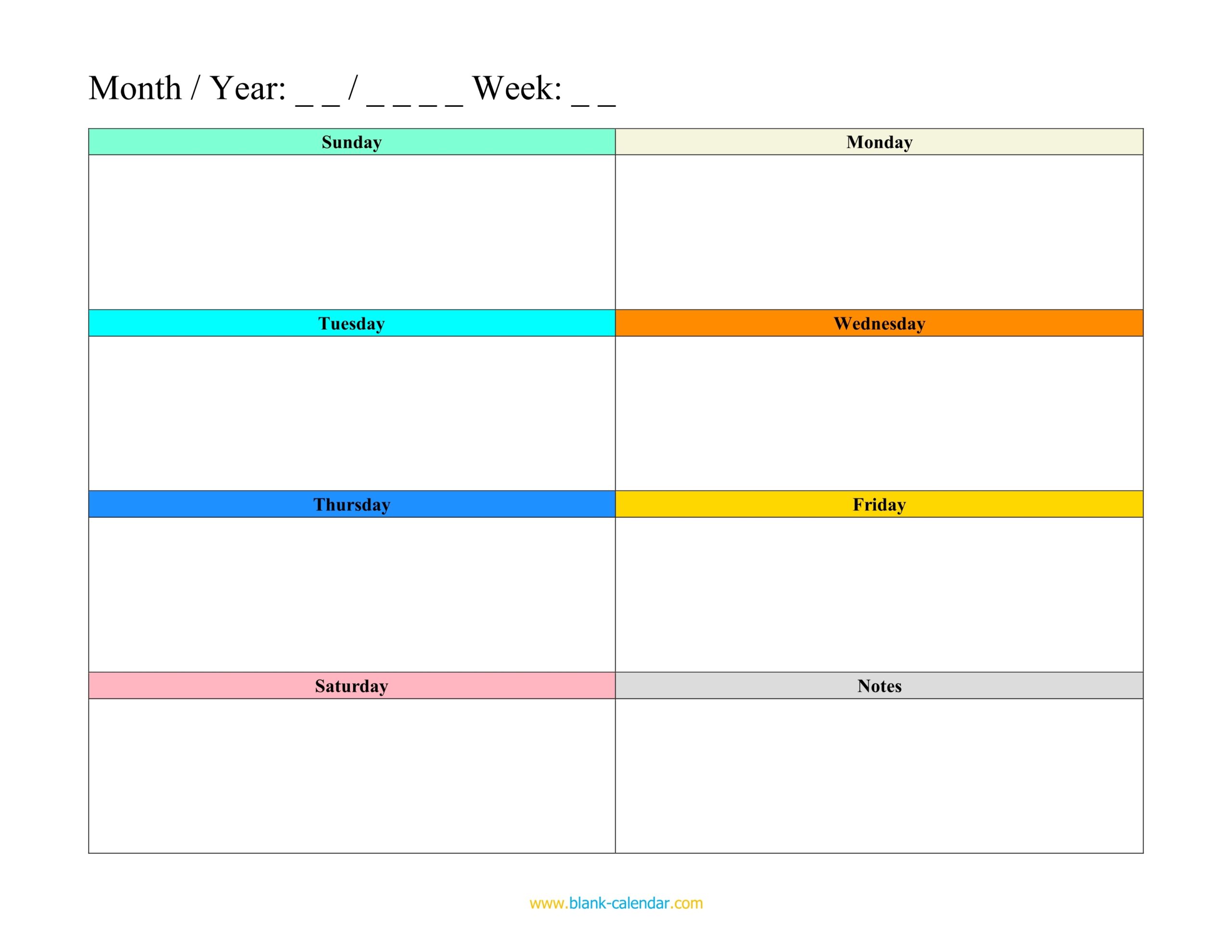 Weekly Schedule Planner Templates WORD EXCEL PDF  Weekly Schedule Planner Templates WORD EXCEL PDF