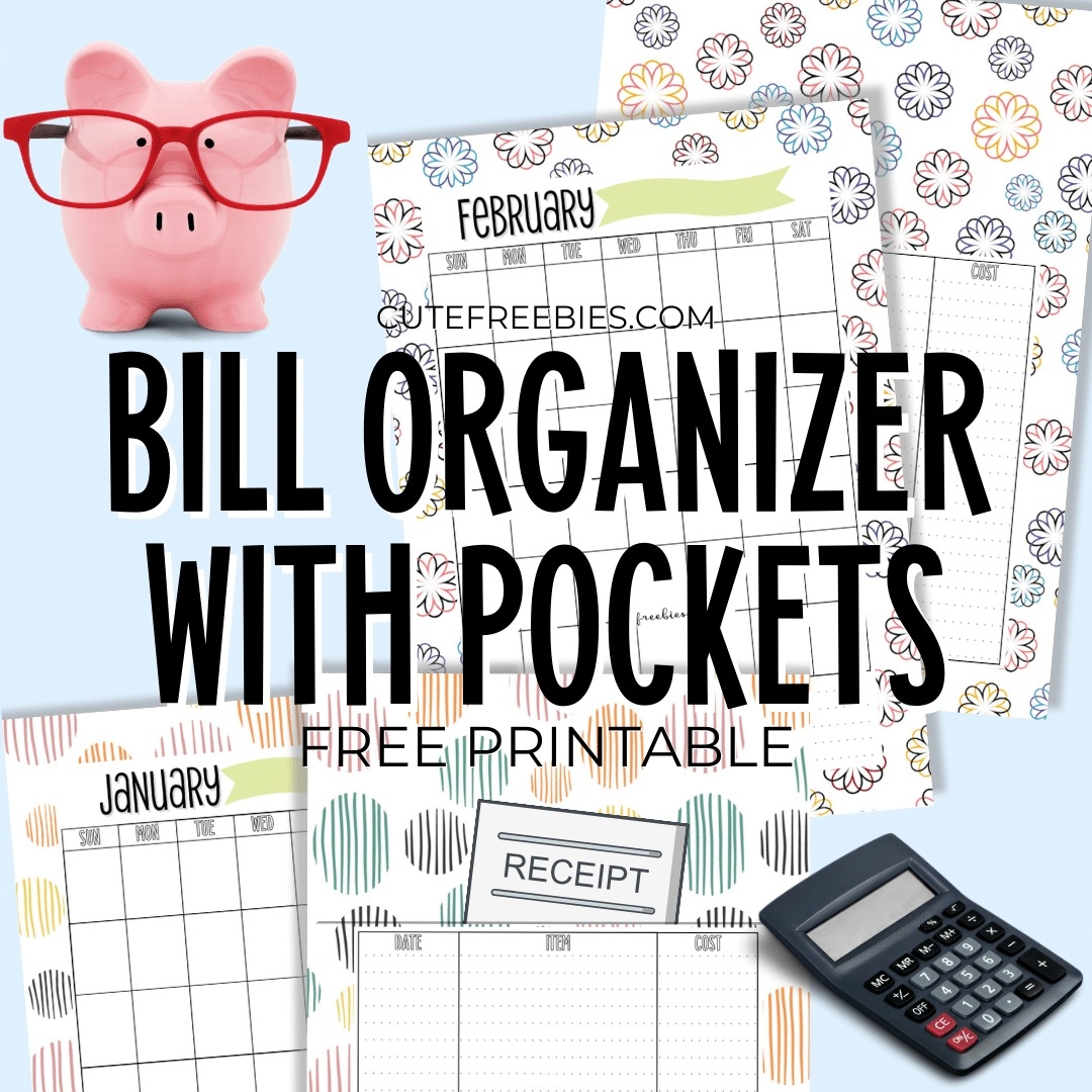 Free Printable Monthly Bill Organizer Cute Freebies For You Free Printable Monthly Bill Organizer Cute Freebies For You