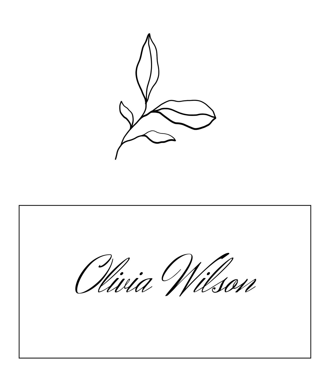 Free Blank Printable Place Cards Free Blank Printable Place Cards